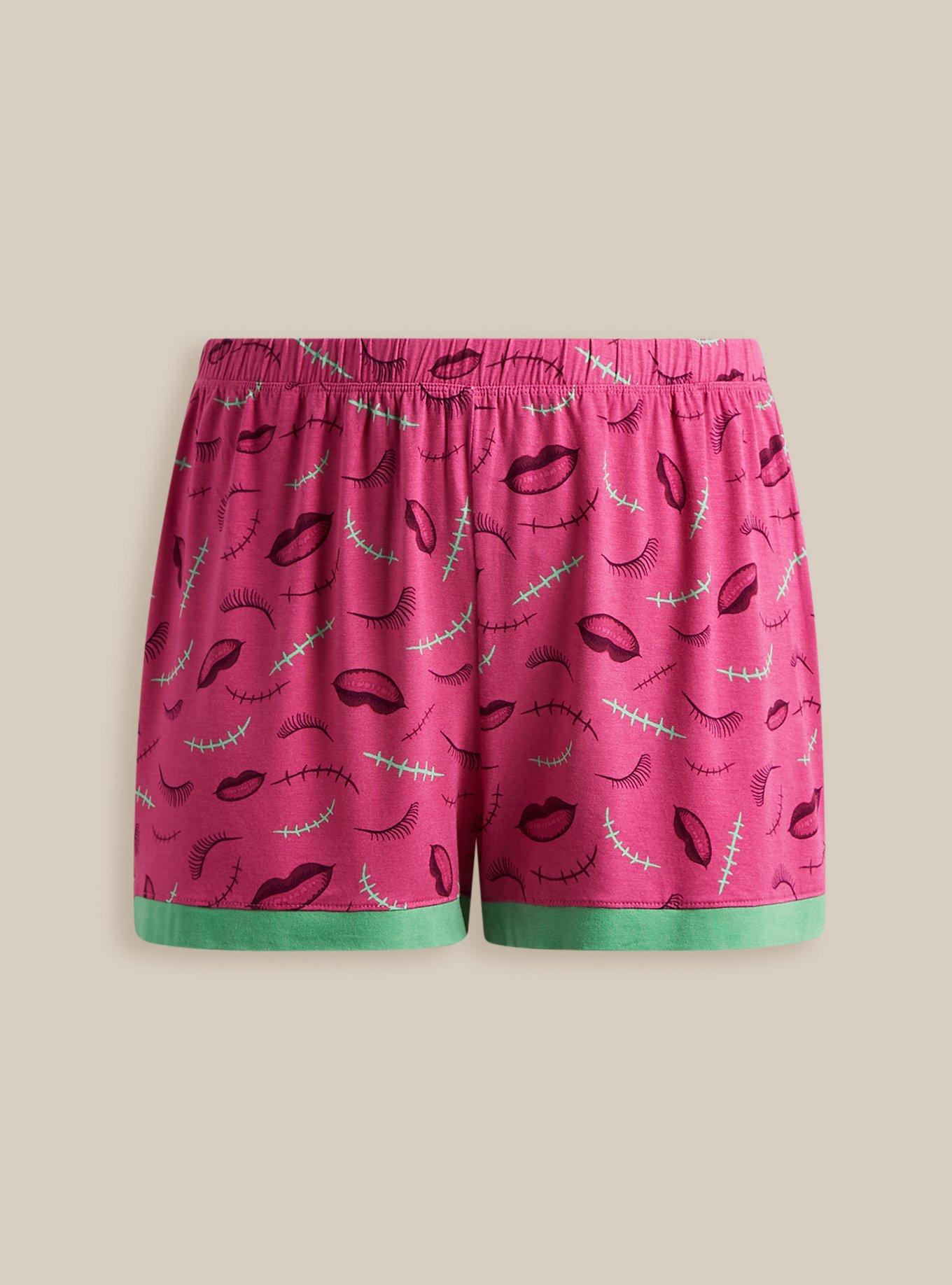 Universal Monsters Bride Of Frankenstein Super Soft Sleep Short, MULTI, hi-res