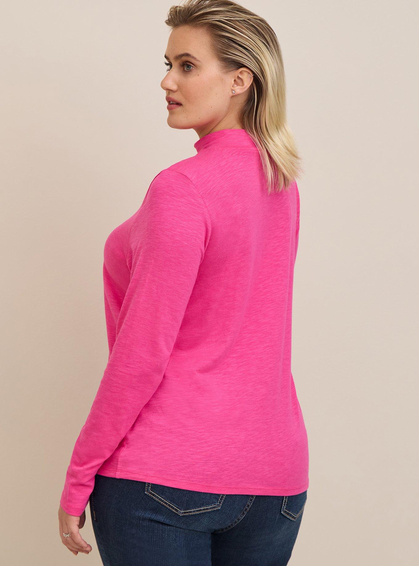 Super Soft Slub Turtleneck Tee