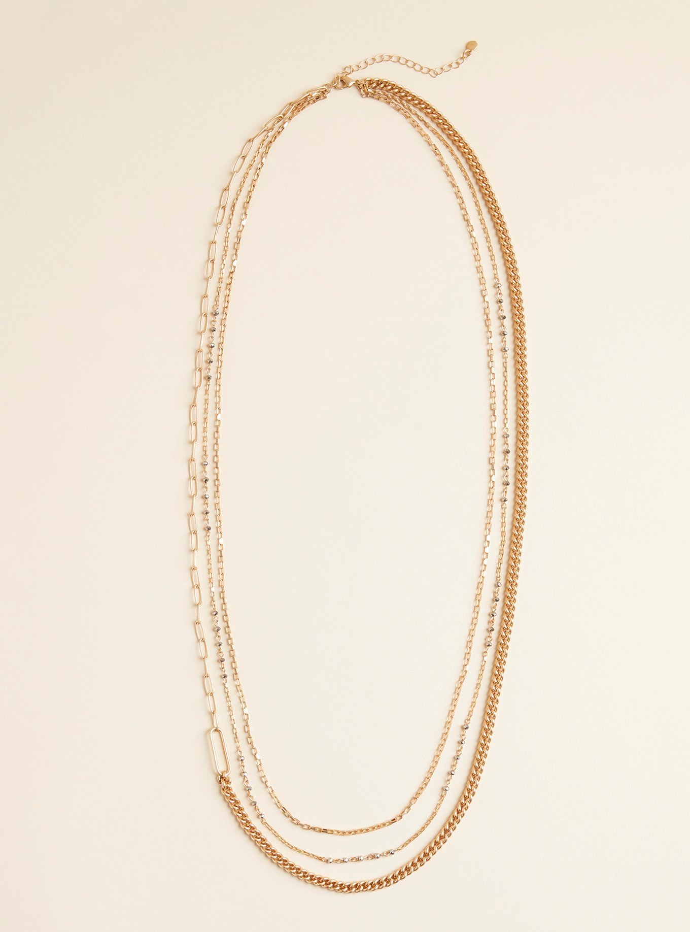 Plus Size - Layered Link Necklace - Torrid