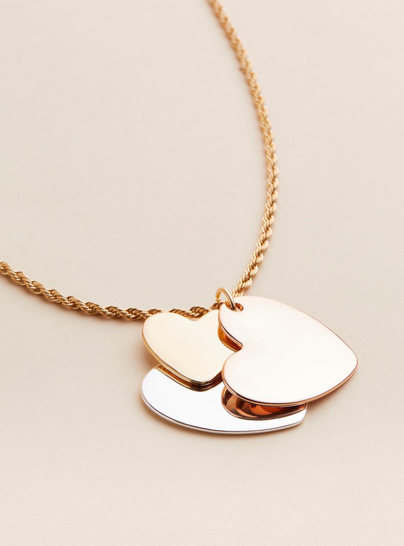 Plus Size Multi Heart Pendant Necklace Torrid