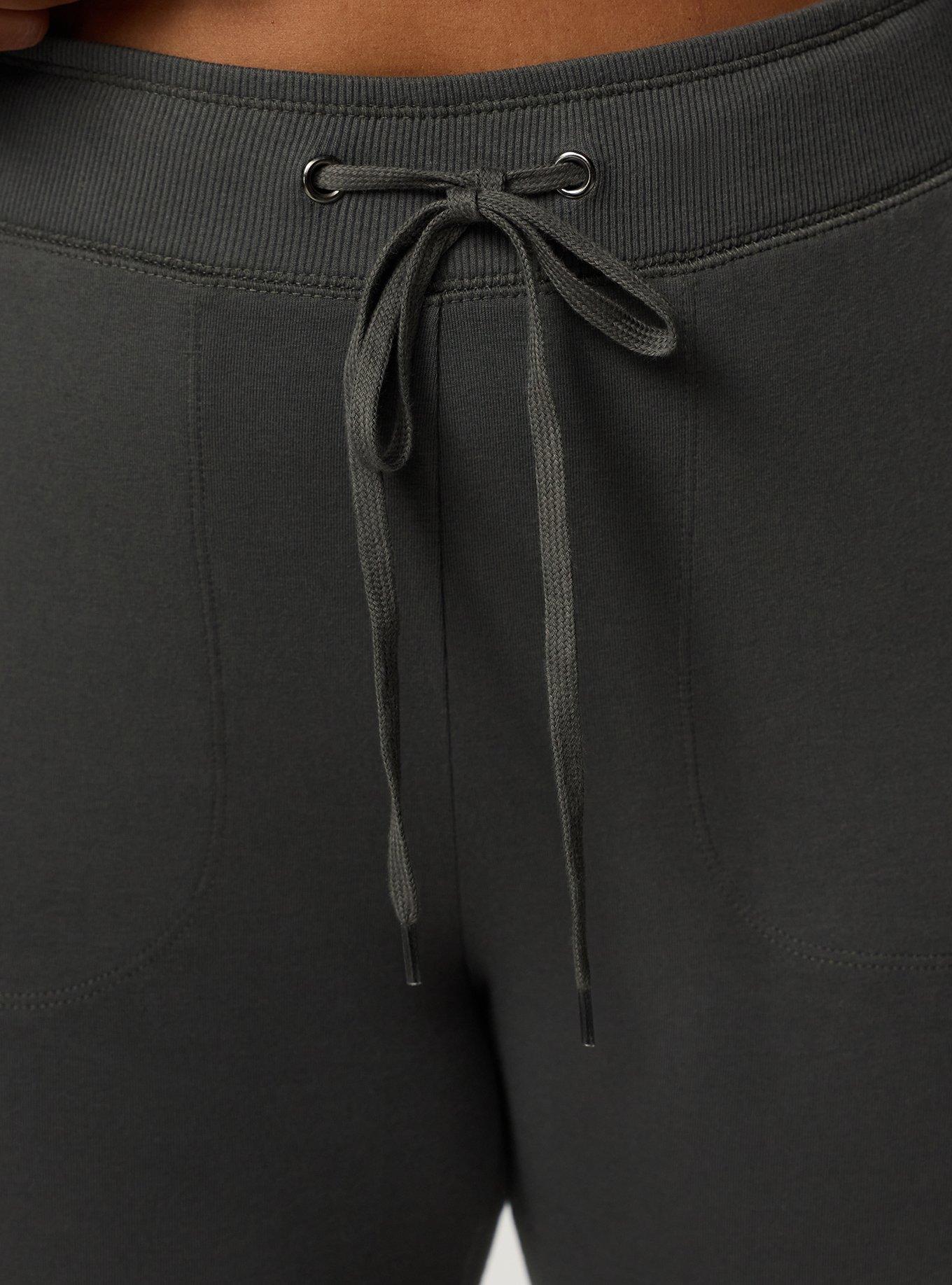 Plus Size Full-Length Jogger Legging, MAGNET, alternate