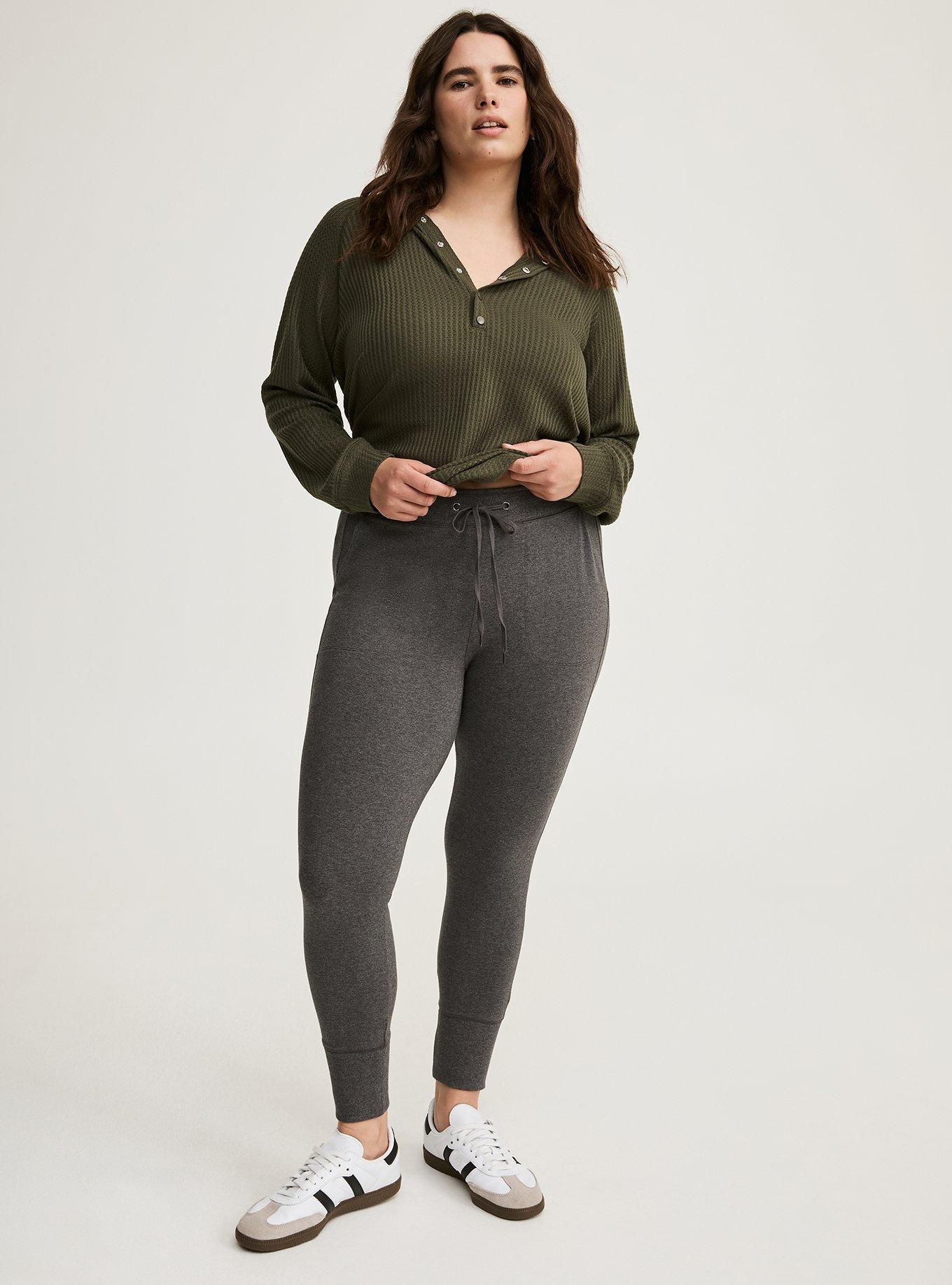 Plus Size - Full Length Signature Waist Fleece-Lined Pocket Legging - Torrid