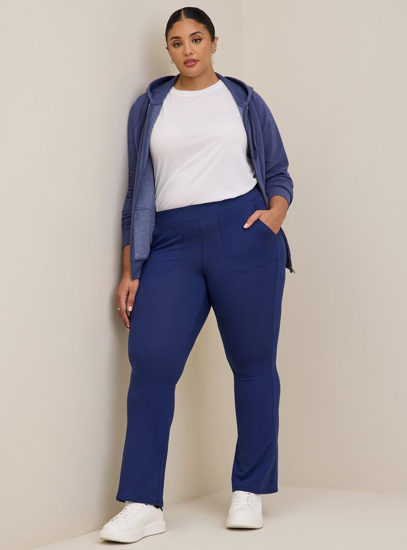 Plus Size - Full Length Signature Waist Moto Legging - Torrid