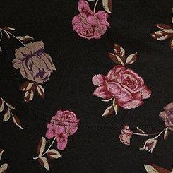 Full-Length Flare Legging, BECK FLORAL DEEP BLACK, swatch