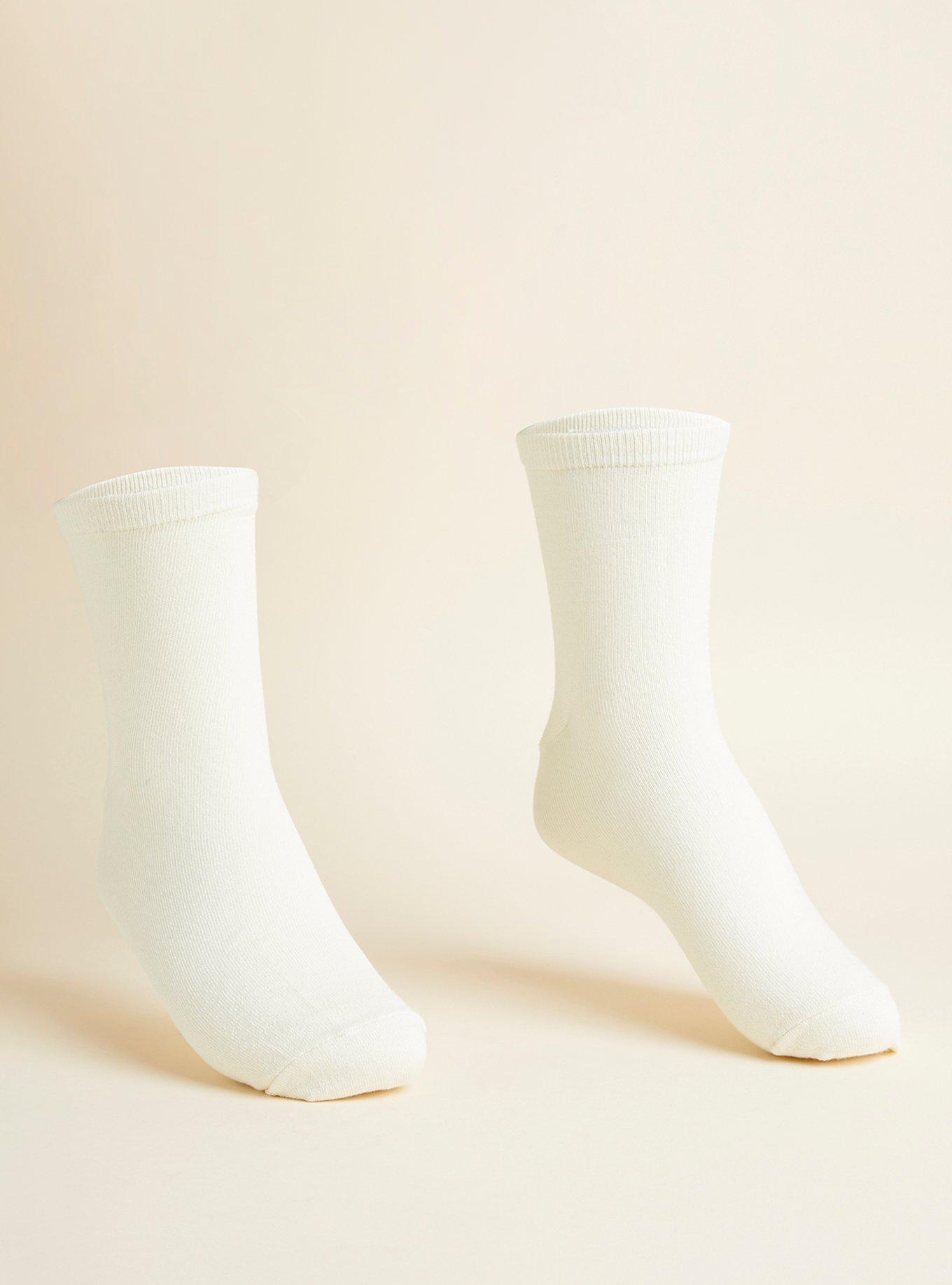 Plus Size 2 Pack Crew Socks Torrid