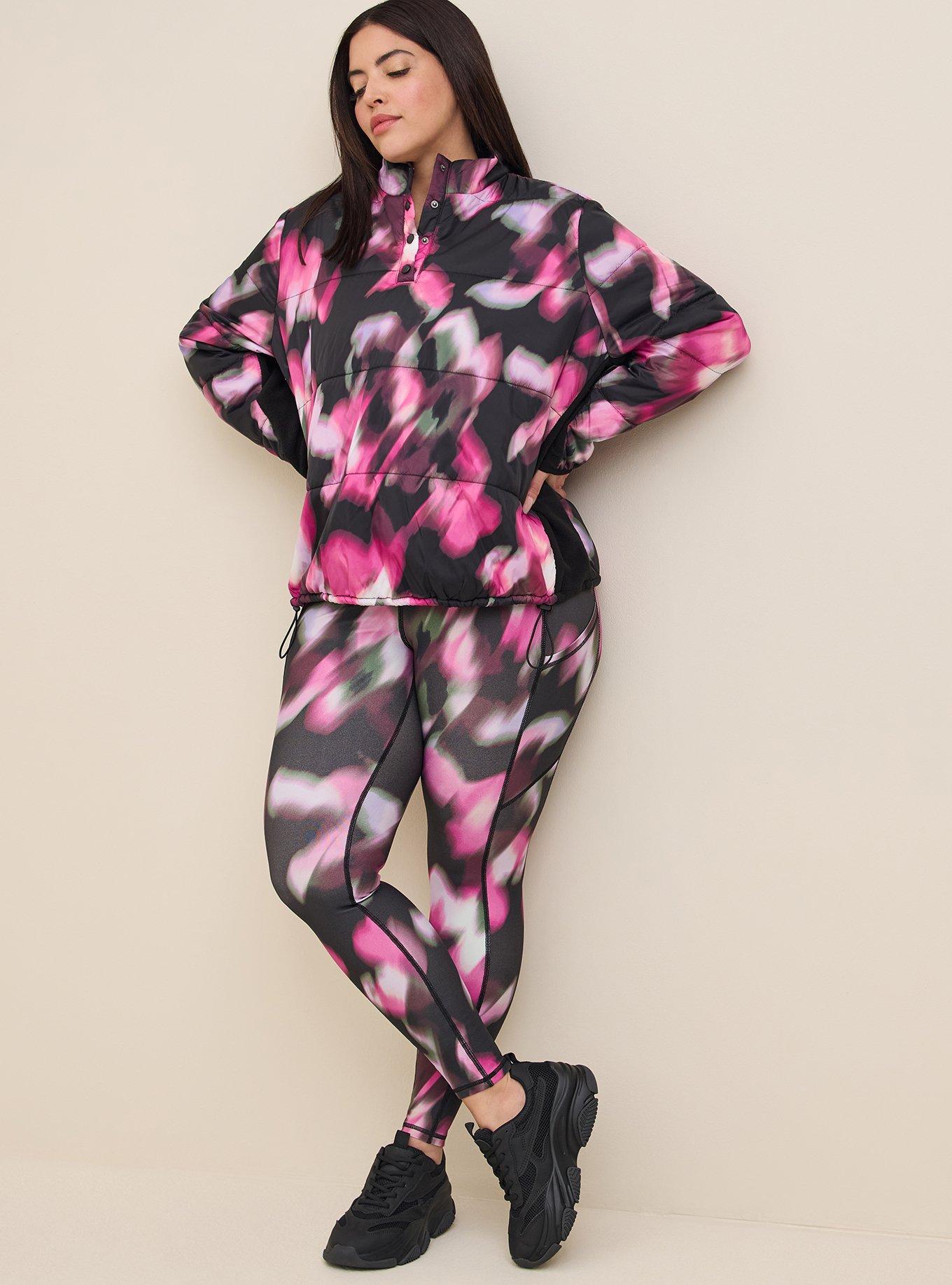 Puffer Active Pullover, FLORAL PINK, alternate