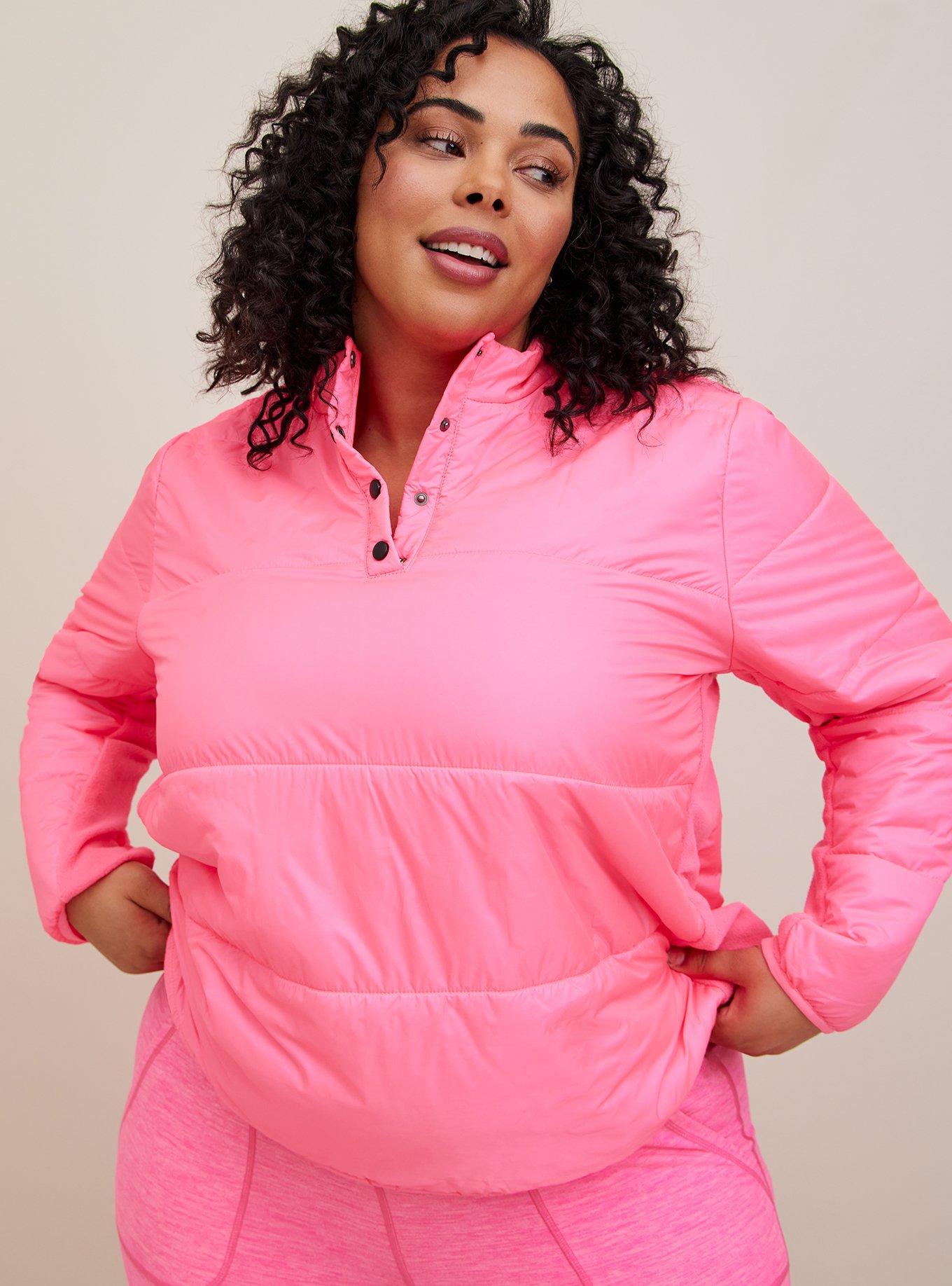 Plus Size - Puffer Active Pullover - Torrid