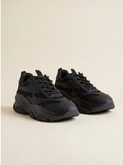 Mesh Chunky Active Sneaker (WW), BLACK, hi-res