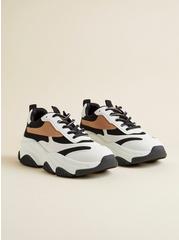 Mesh Chunky Active Sneaker (WW), WHITE BLACK, hi-res
