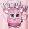 Plus Size Furby Classic Fit Cotton Crew Neck Ringer Tee , PINK, swatch