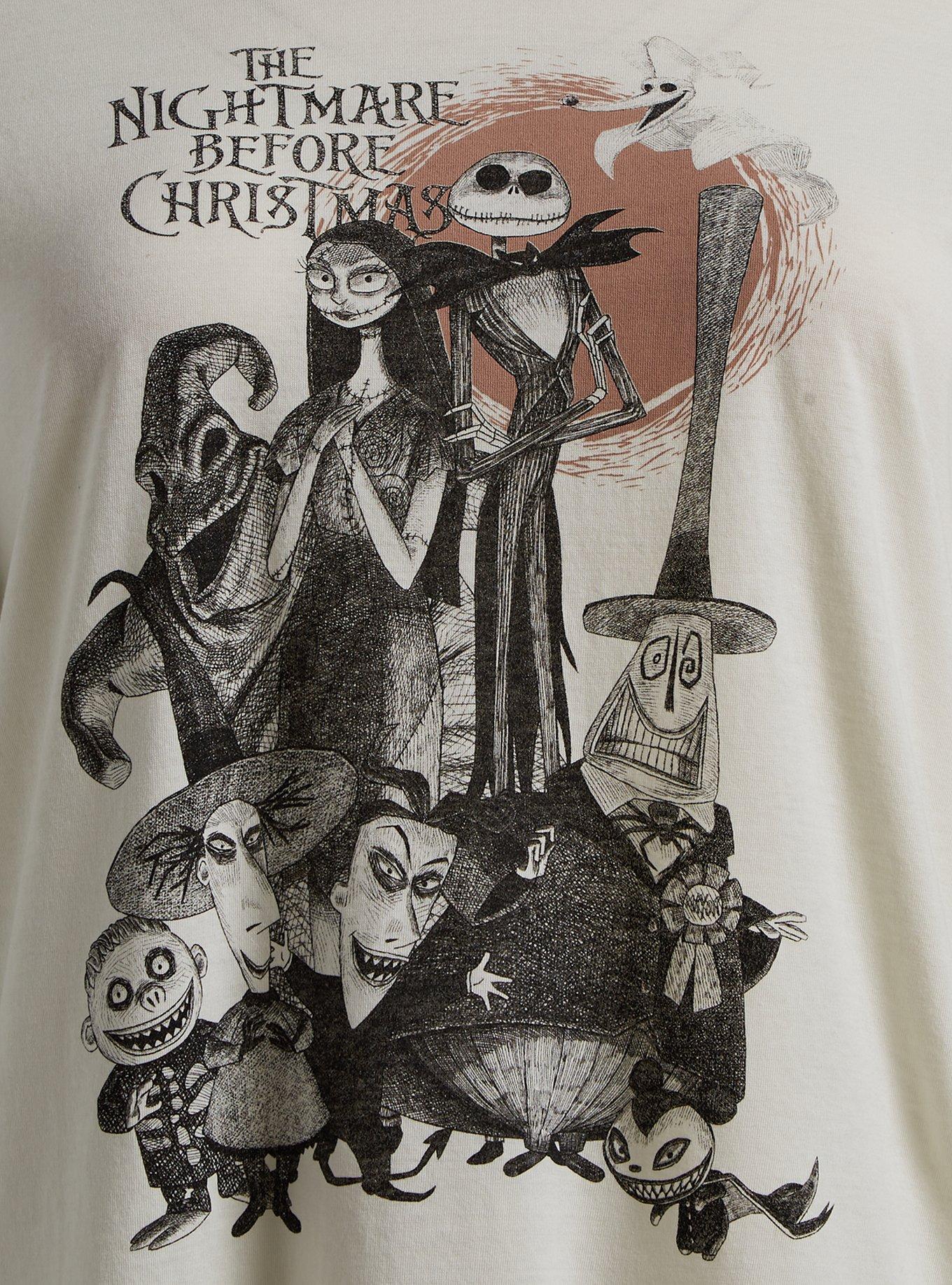 Plus Size - Disney Nightmare Before Christmas Classic Fit Cotton