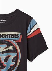 Foo Fighters Classic Fit Cotton Crew Neck Stripe Tee , DEEP BLACK, alternate