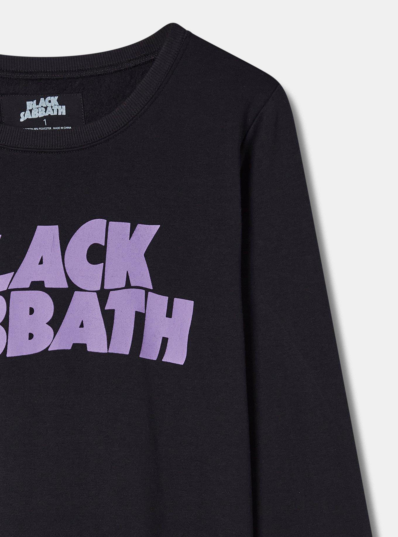 Plus Size - Black Sabbath Fleece Sweatshirt - Torrid