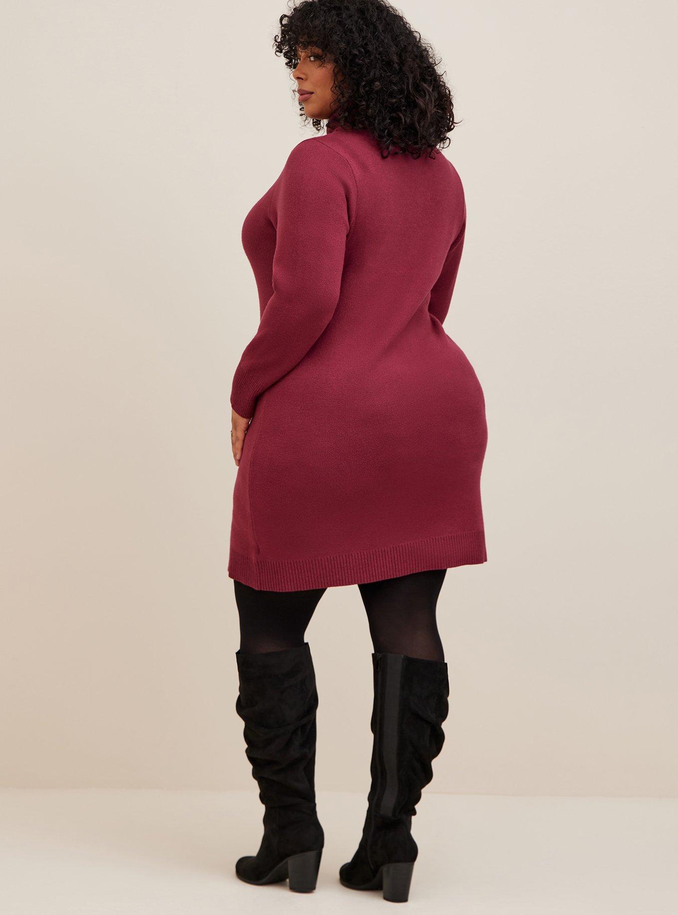 At The Knee Ultra Soft Sweater Dress
