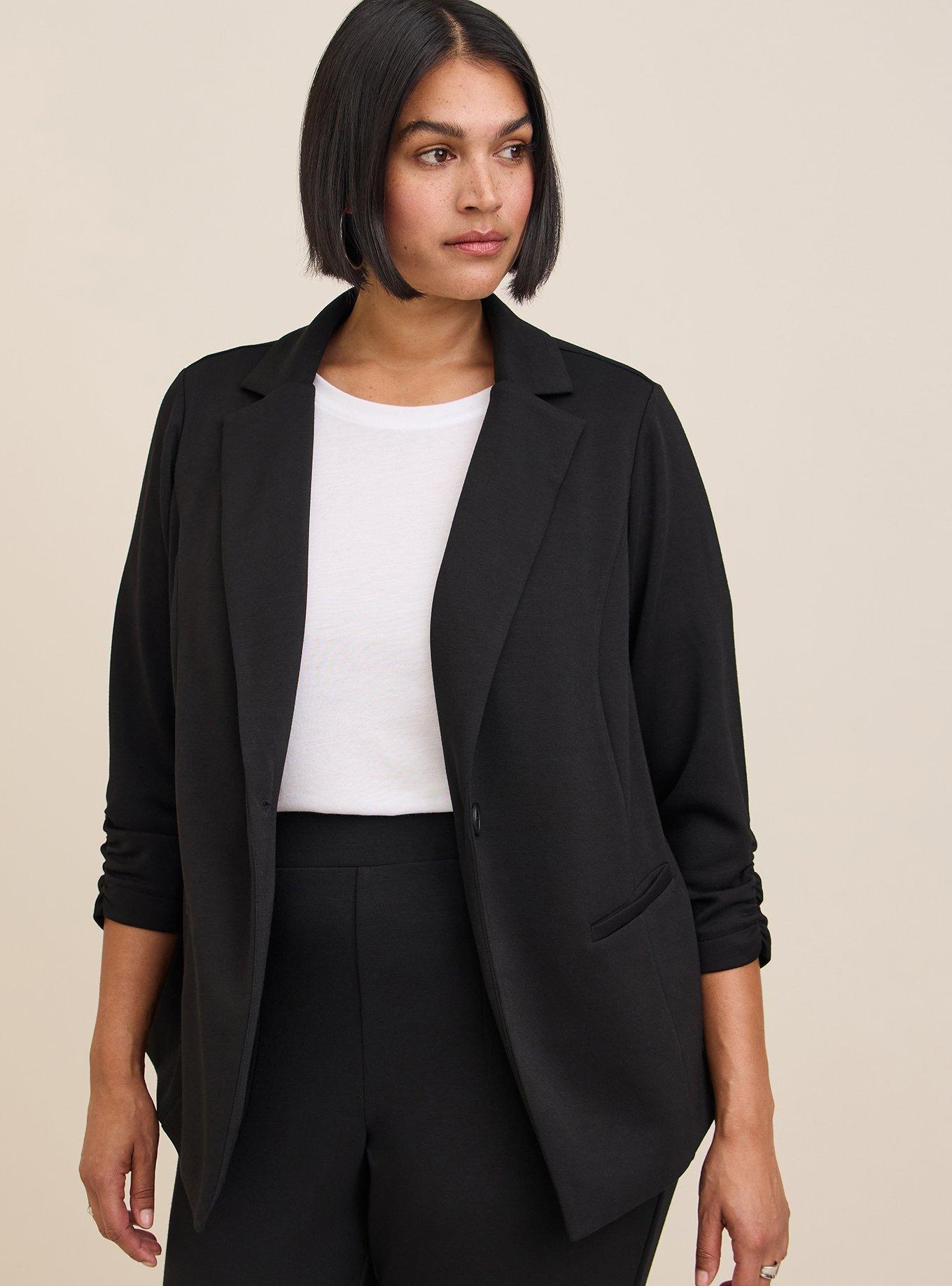 Studio Cupro Single Button Blazer