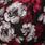 Plus Size Peplum Chiffon Clip Floral Blouson Sleeve Top, FLORAL, swatch