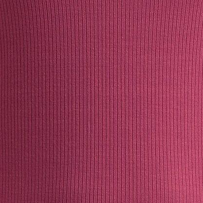 Super Soft Rib Color Block Henley Short Elbow Sleeve Tee, BERRY, swatch