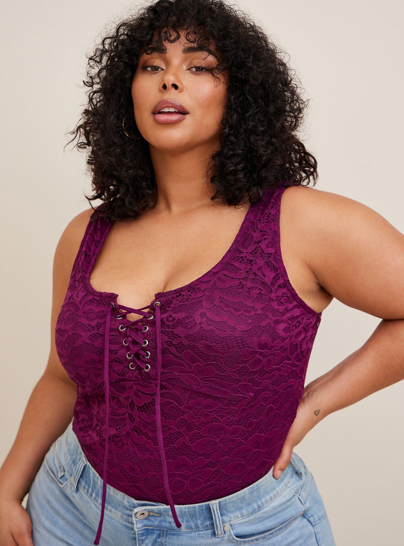 Torrid 6 body suite top