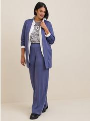 Pull On Wide Leg Studio Cupro High Rise Pant (Tall), CROWN BLUE, hi-res