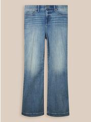 Sky High Flare Vintage Stretch High-Rise Jean (Short), ROLL OUT, hi-res
