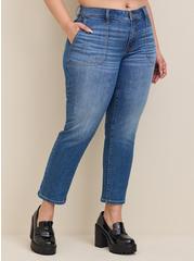 Perfect Boyfriend Ankle Vintage Stretch Mid-Rise Jean (Tall), INTERLUDE, alternate