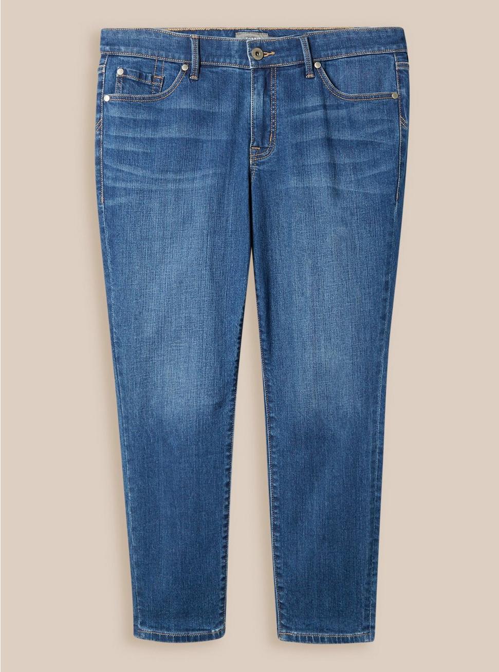 Perfect Skinny Ankle Vintage Stretch Mid-Rise Jean (Regular), GOLD DIGGER, hi-res