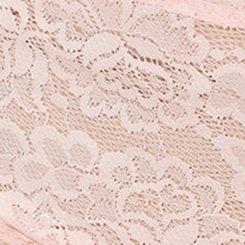Plus Size Simply Lace Mid Rise Thong Panty, LOTUS, swatch