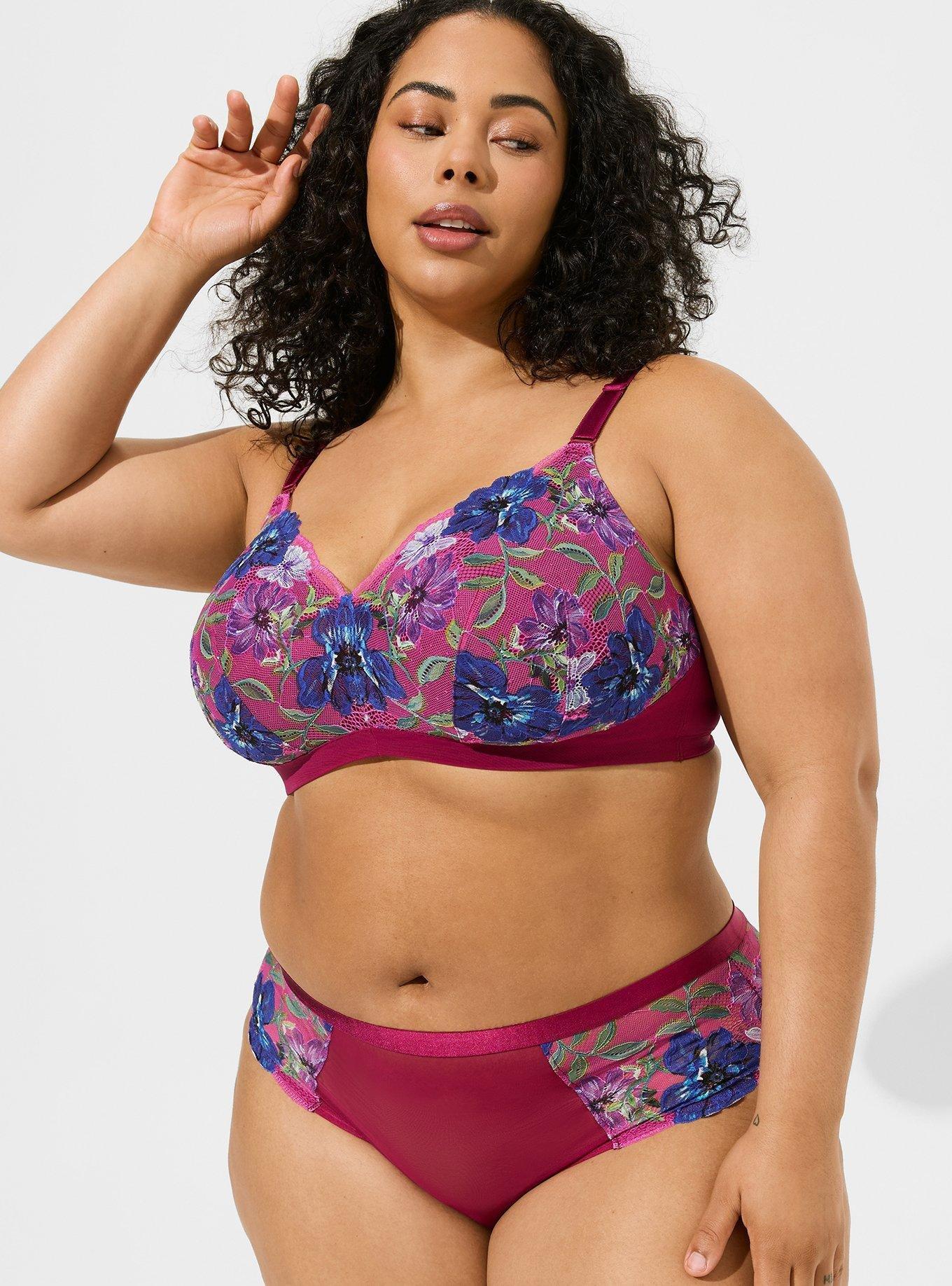 Mid-Rise Hipster Panty with Placket