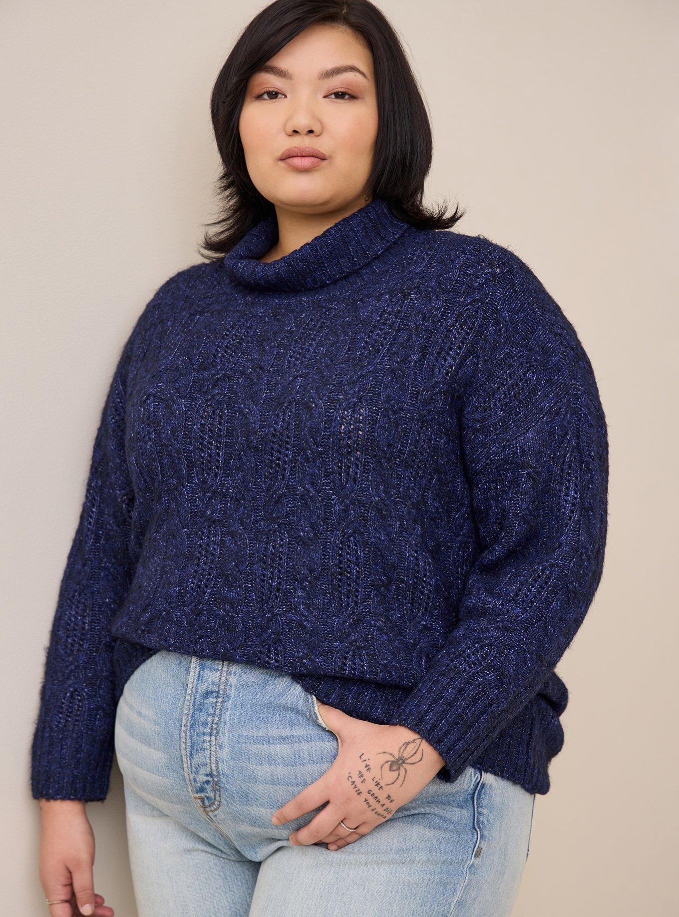 Vegan Cashmere Pullover Turtle Neck Sweater