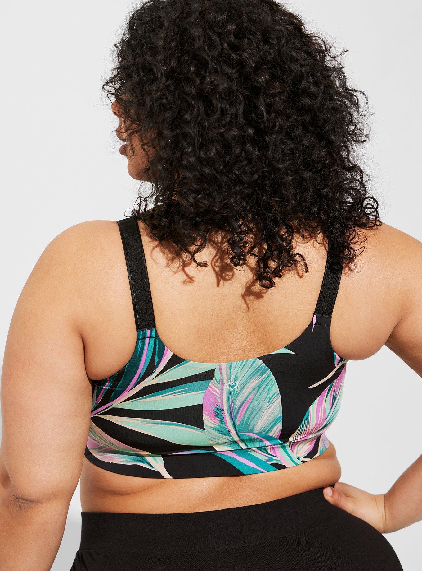 Plus Size - Wire-Free Hi-Impact Zip-Front Sports Bra - Torrid