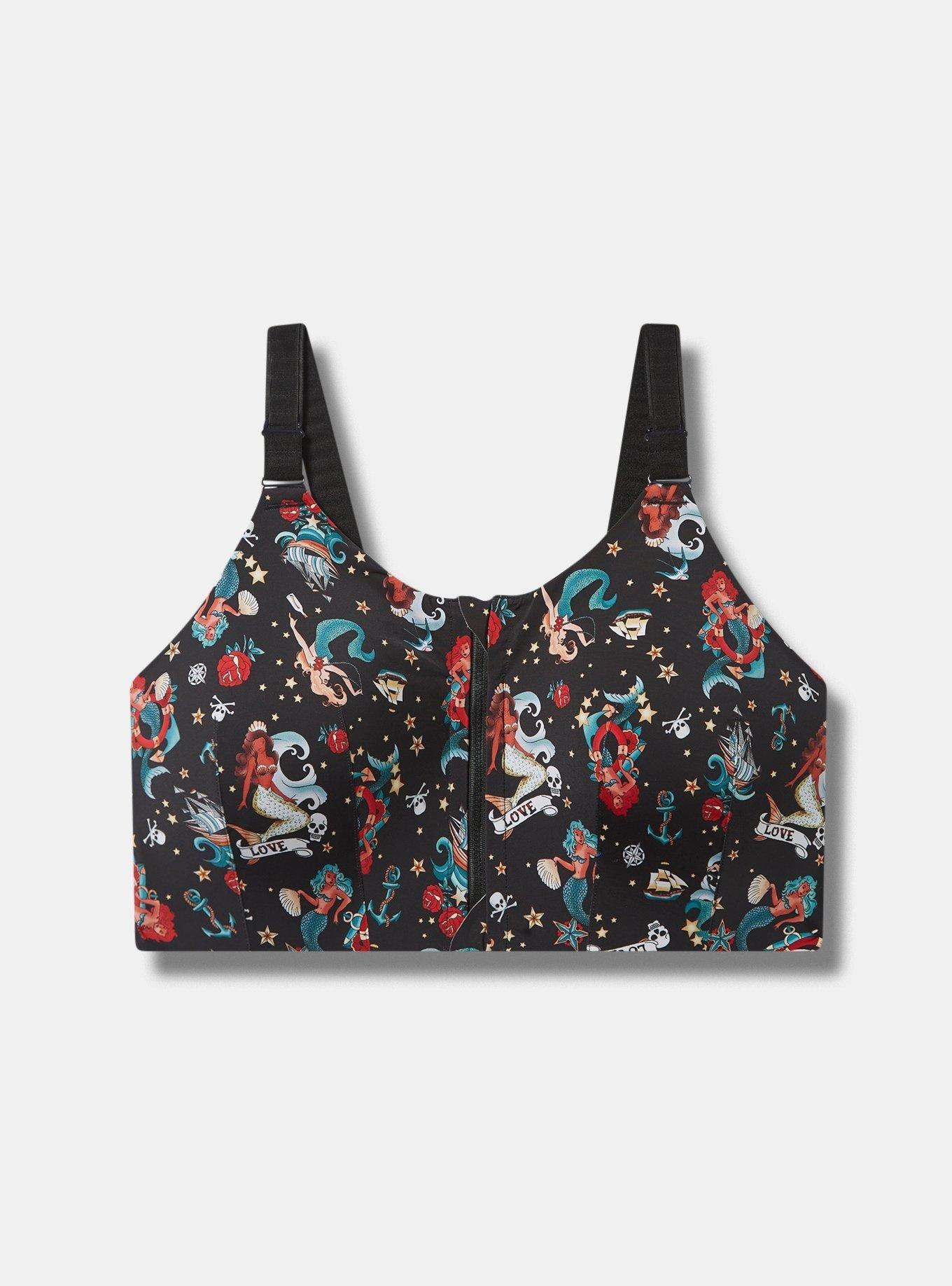 Plus Size - Wire-Free Hi-Impact Zip-Front Sports Bra - Torrid