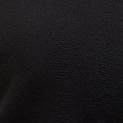 Plus Size Midi Supersoft Slit Dress, DEEP BLACK, swatch