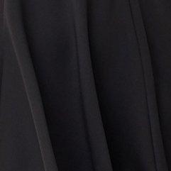 Mini Scuba Lace-Up Fit And Flare Dress, DEEP BLACK, swatch