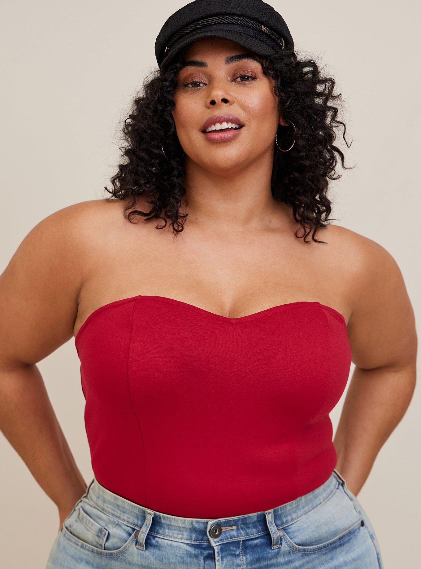 Plus Size Tube Top 