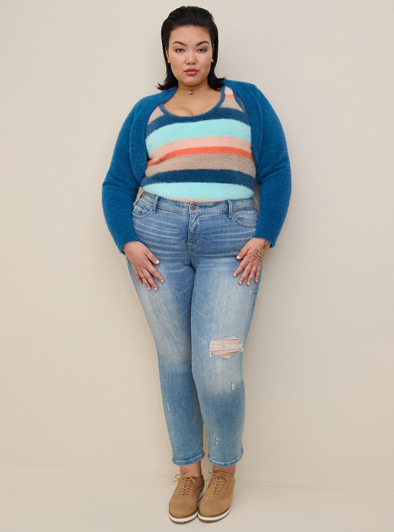 Eyelash Shrug Sweater, MIDNIGHT, alternate