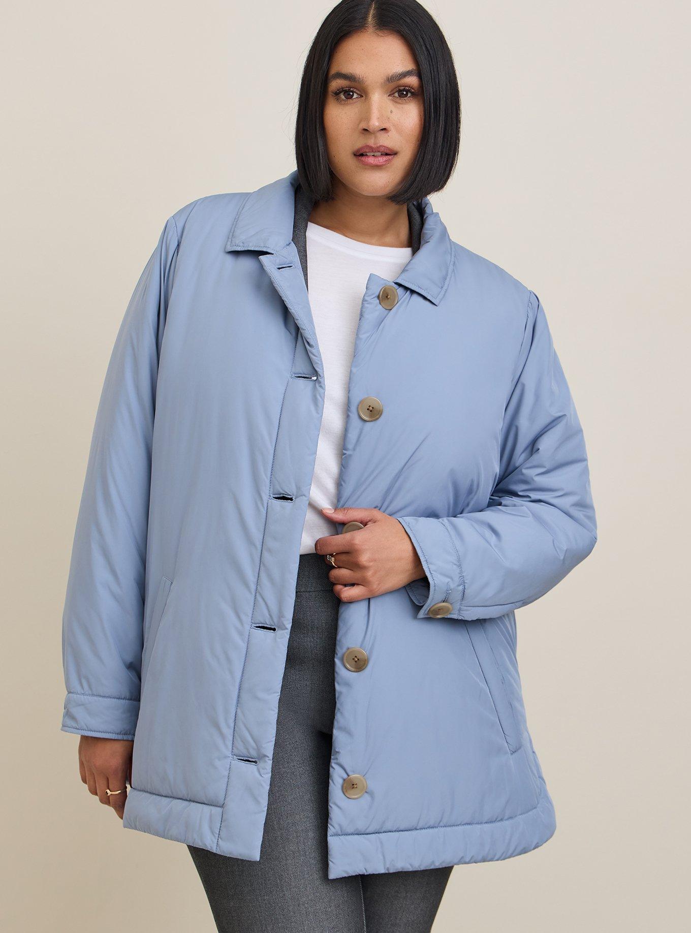 Plus Size - Poly Fill Shacket - Torrid