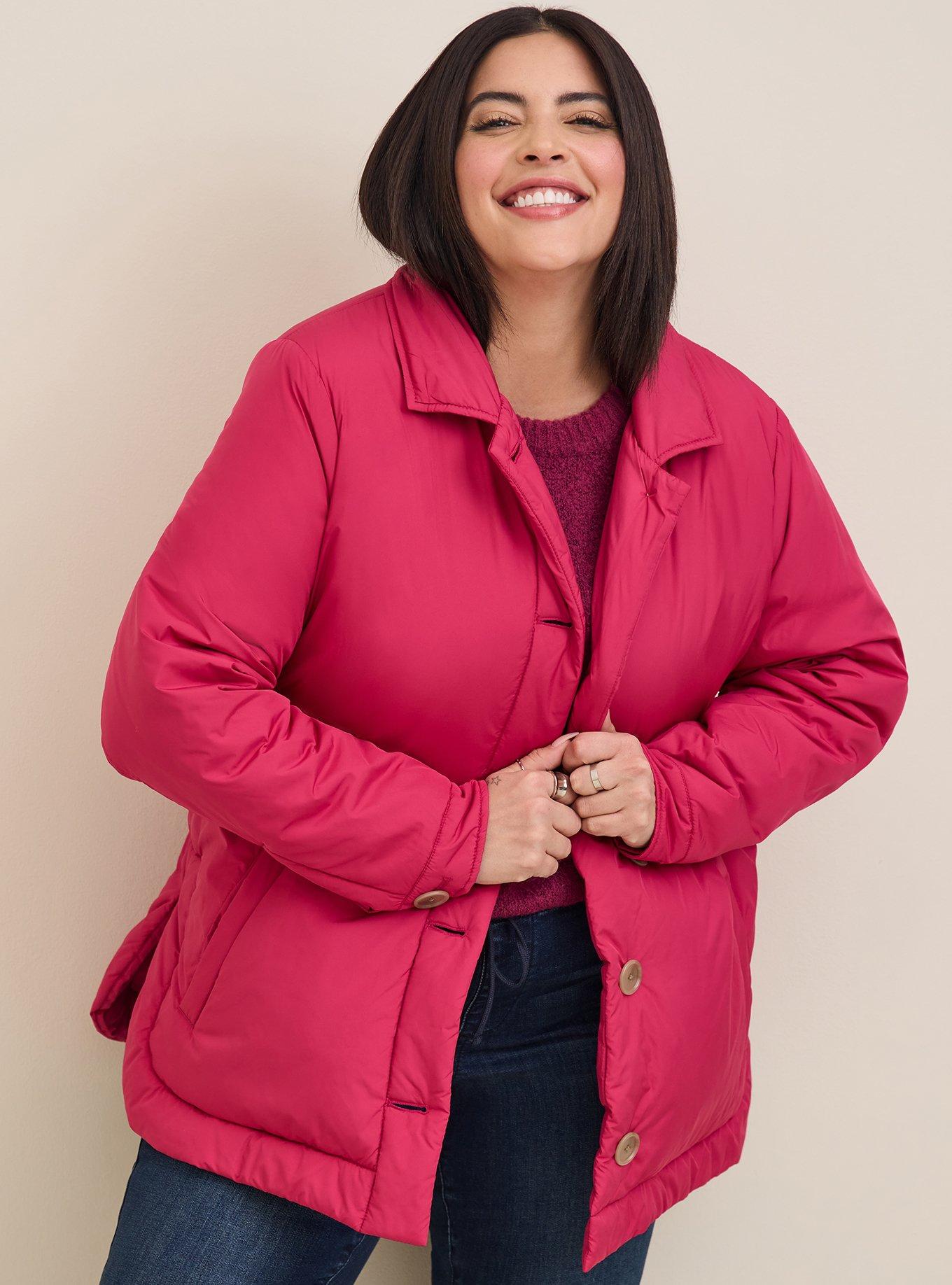 Plus Size - Poly Fill Shacket - Torrid