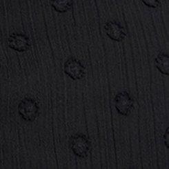 Babydoll Clip Dot Cami, DEEP BLACK, swatch