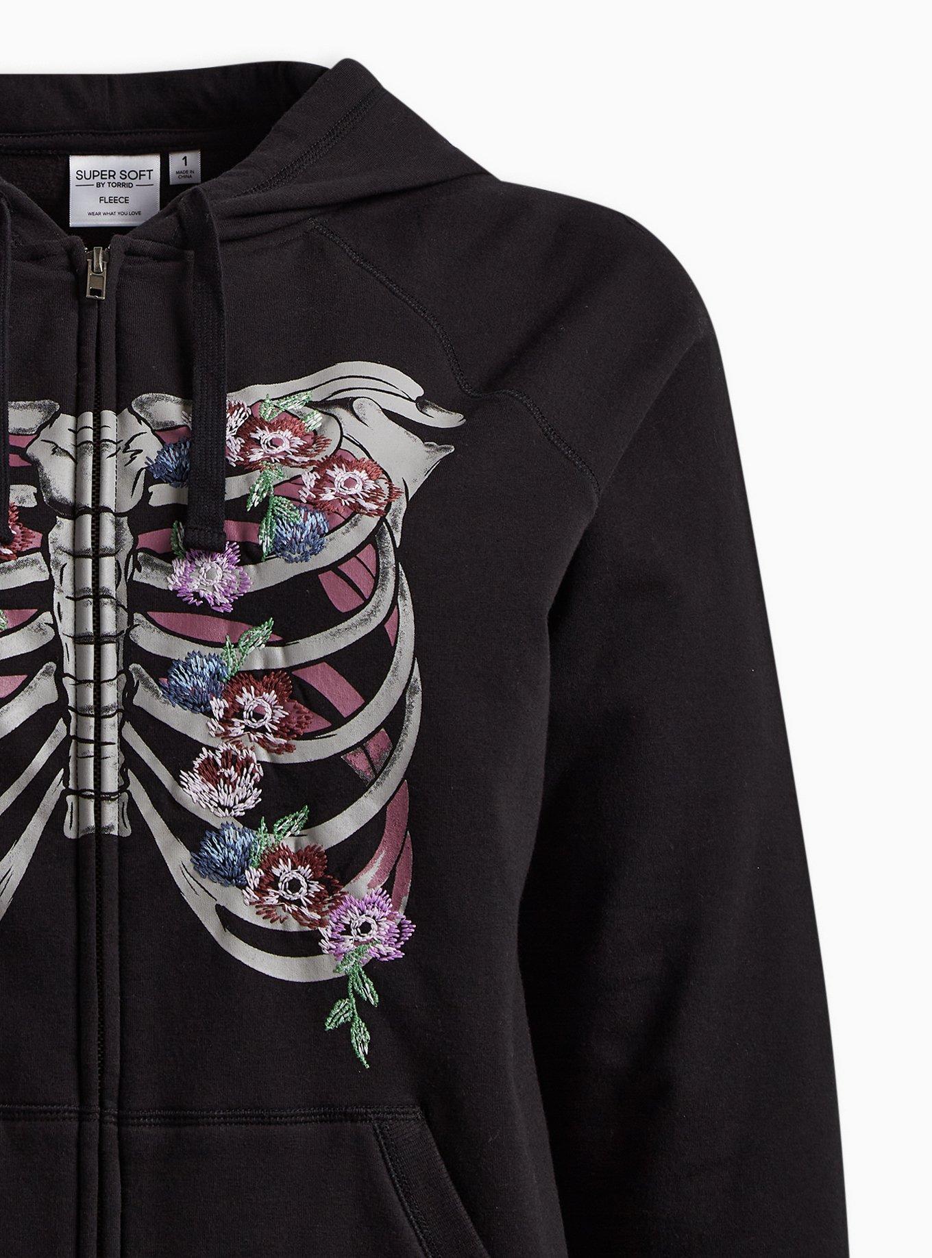 Torrid cheap skull hoodie