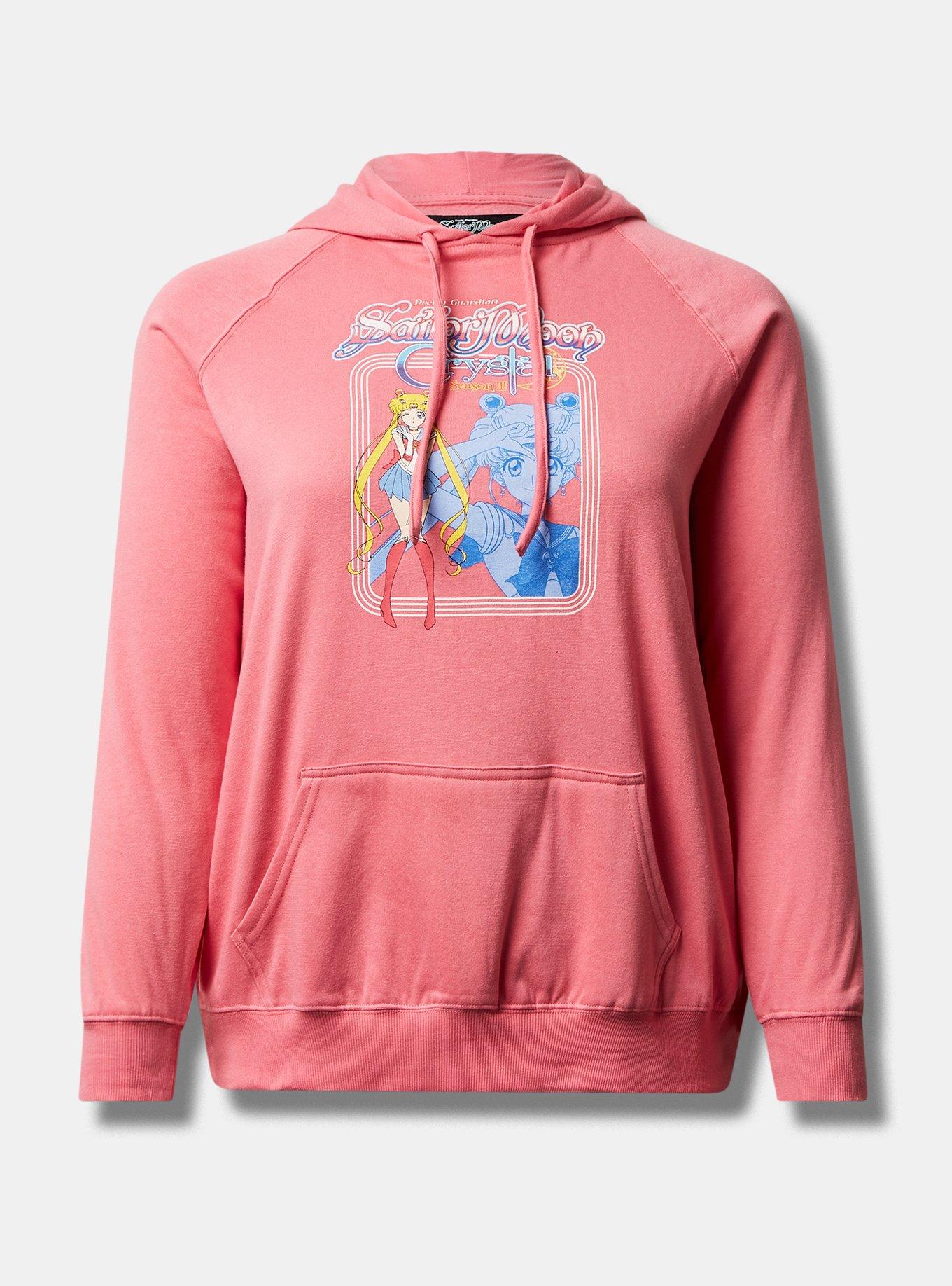 Sailor moon zip up on sale hoodie