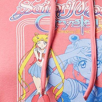 Sailor Moon Wink Hoodie, PINK, swatch