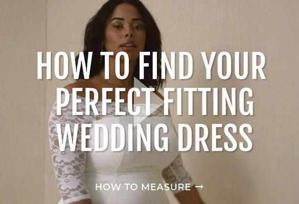 How To Measure Your Wedding Dress Size