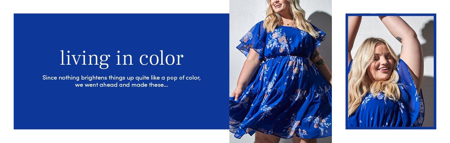 Living in Color - Since nothing brightens things up quite like a pop of color, we went ahead and made these...