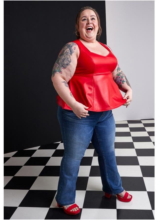 What do you do at Torrid?
I am a New Store Field Specialist which means I help facilitate all things related to opening a brand-new Torrid store from start to finish. How has Torrid supported you with your career growth? The first five years of my career, I was a store manager in St. Louis, Missouri, and I absolutely loved my job. There was a position that opened up to become an HQ employee. I had a really amazing district manager who encouraged me to apply. If it weren’t for her, I wouldn’t have applied and have the job I have today. I'm supported by amazing leaders, amazing peers—a wonderful, wonderful support system. And I think that's a really incredible gift to have in a company that you work for. Tell us a about the 'Fitting Room Experience.' Helping someone find the perfect pair of jeans or an outfit that actually FITS them, is life changing … Unless you’ve experienced it yourself or seen that ‘moment’ in person, it’s hard to grasp the magnitude of the moment. It’s difficult to describe that joy, and I’m forever thankful to have been a part of that for some of the customers I’ve met over the years. What does being unstoppable mean to you? Being unstoppable means that I can do anything that I put my mind to. And thankfully Torrid creates clothing that helps me be unstoppable in any position that I want to be in. I don't have any limits. I don't have any boundaries that I can't cross because I always have something to wear for the occasion.
How did you discover Torrid? All of my friends were finding these great, cute outfits to wear to a graduation gathering. And I couldn't find anything to wear. I was in the mall and walked past a store that had mannequins that looked to be about my size, so I decided to go in. I still remember the store manager who helped me. I remember what I bought. I remember how I felt when I walked into that store … Everything in that store was for me. I could try on everything. I could buy anything I wanted. And it changed my life.