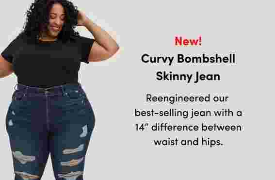 Torrid + Bombshell Skinny Jean – Premium Stretch Medium Wash