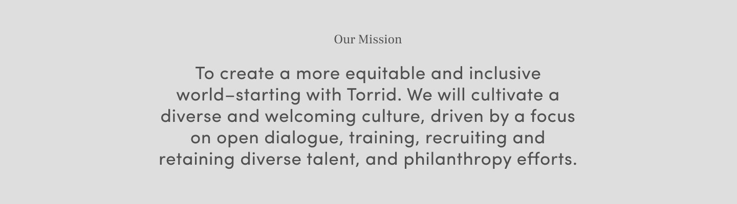 Our mission to create a more equitable and inclusive world