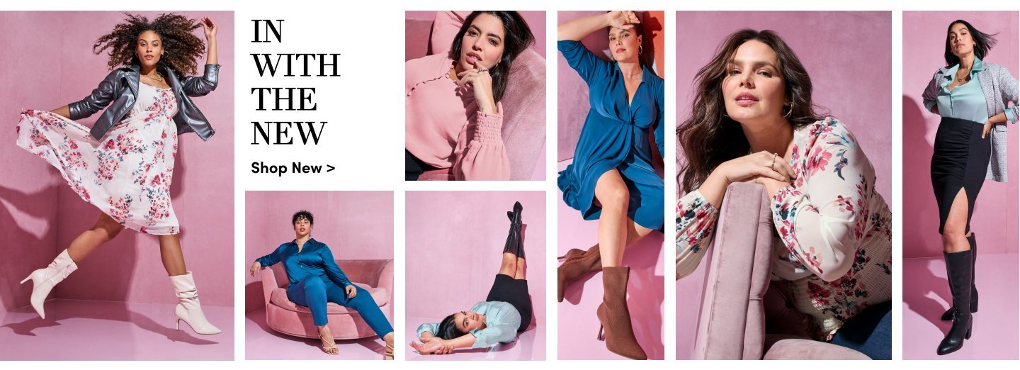 In with the new. shop new