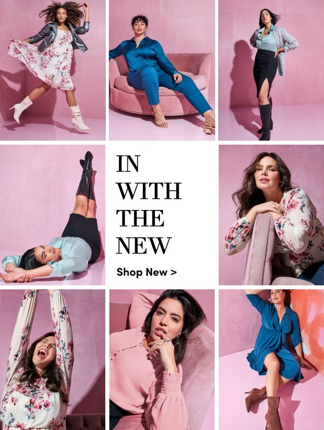 In with the new. shop new