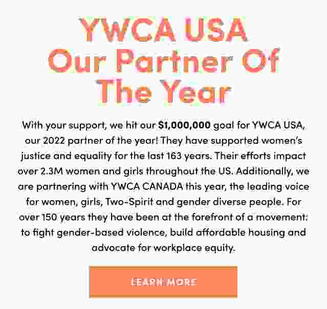 YWCA our partner of the year