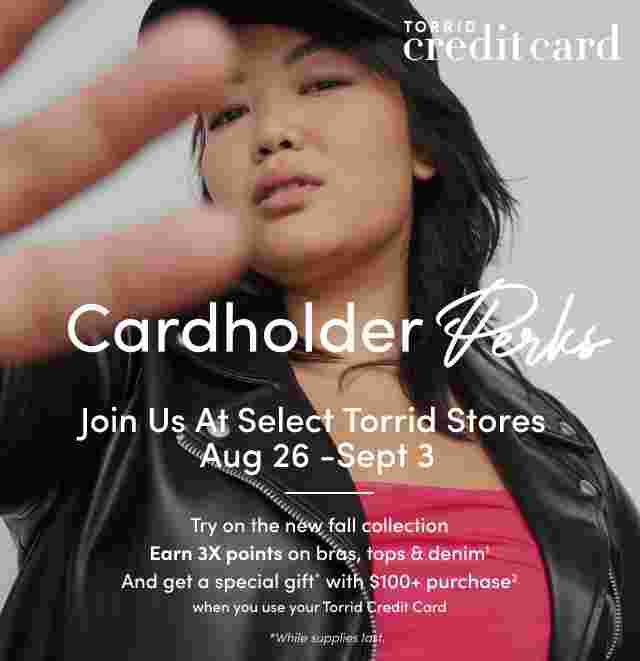 Torrid Credit Card Perks